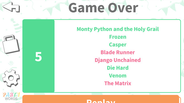 Party Wordsfor windows and Linux 1