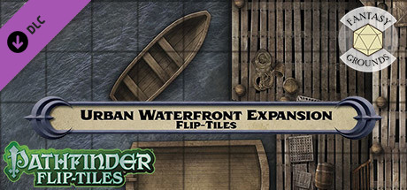 Fantasy Grounds - Pathfinder RPG - Flip-Tiles - Urban Waterfront Expansion banner image