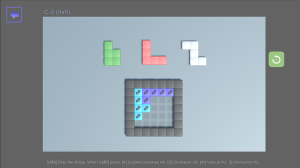 Pentomino game for Linux 1