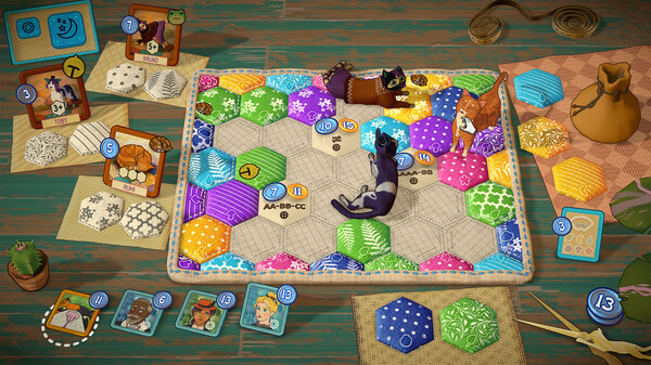 Quilts and Cats of Calico game for windows Pc 1