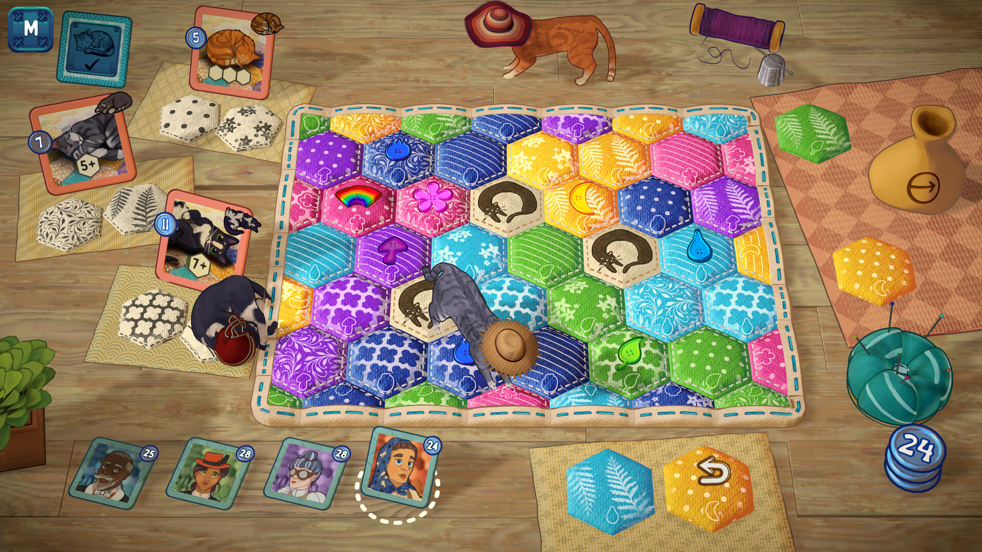 Quilts and Cats of Calico on Steam