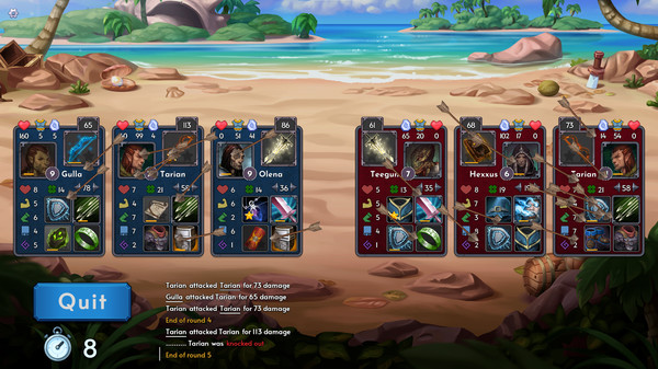 Скриншот из Not Your Mama's Autobattler