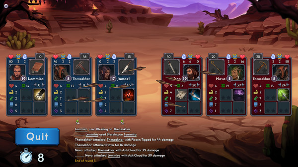 Скриншот из Not Your Mama's Autobattler