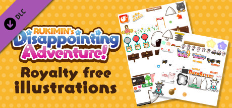 RUKIMIN's Disappointing Adventure! - Royalty free illustrations banner image