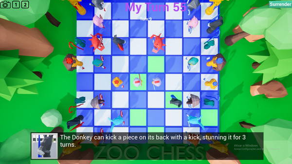Скриншот из Zoo Chess