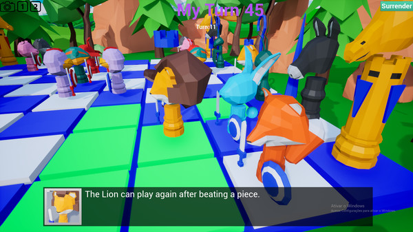 Скриншот из Zoo Chess