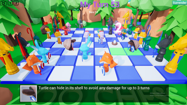 Скриншот из Zoo Chess