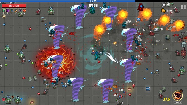 Pixel Survivors : Roguelikefor windows and Linux 1