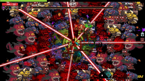 Pixel Survivors : Roguelike game for Linux 1