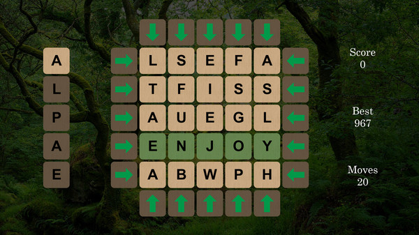 Скриншот из Grid Words
