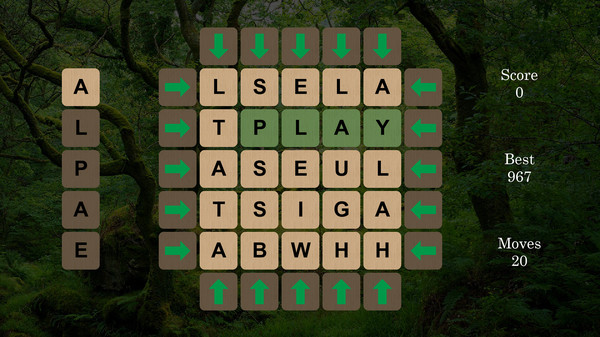 Скриншот из Grid Words