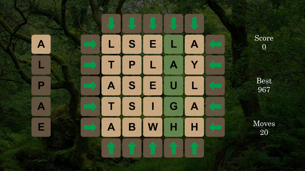 Скриншот из Grid Words