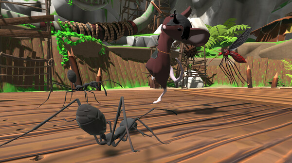 Forest of Tails: Arena game for Linux 1