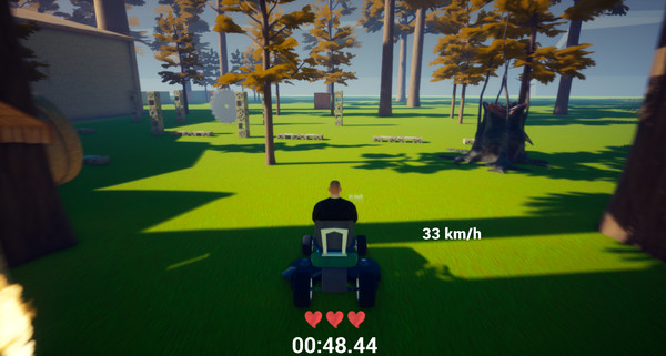 Скриншот из Lawnmower game: Mortal Race