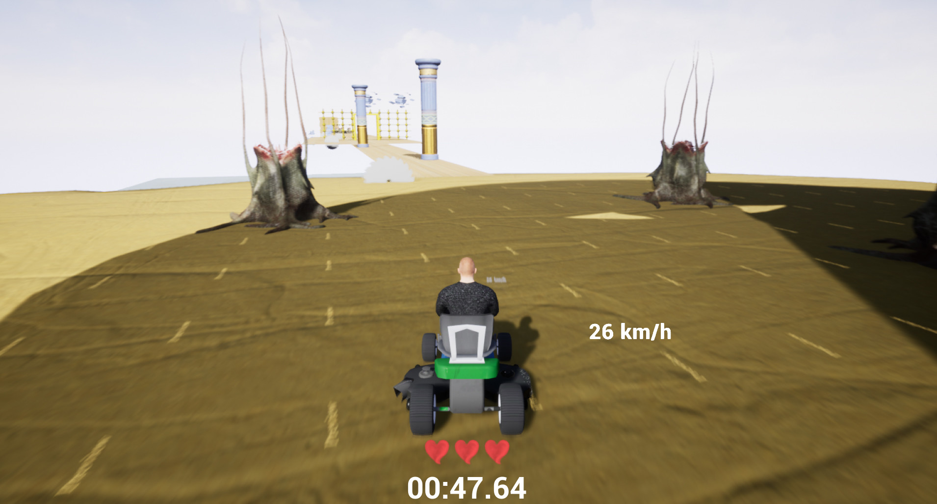 Lawnmower game: Mortal Race 5