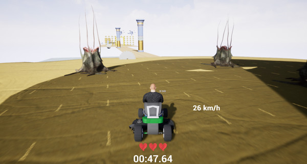 Скриншот из Lawnmower game: Mortal Race
