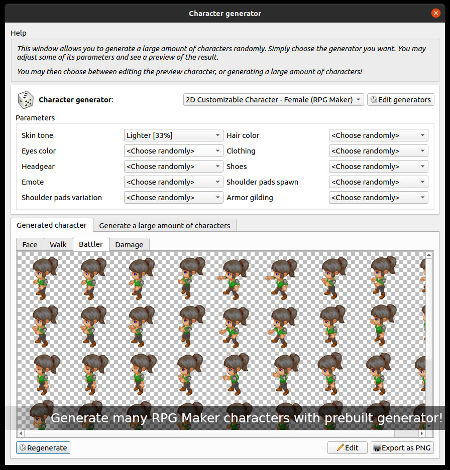 Game Character Hub PE: 2D Customizable Character - Female · 스팀