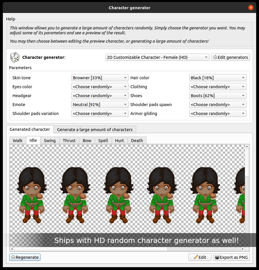 Game Character Hub PE: 2D Customizable Character - Female · 스팀