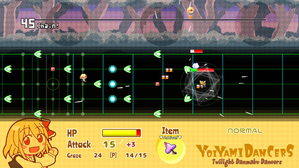 Yoiyami Dancers: Twilight Danmaku Dancers game for Linux 1