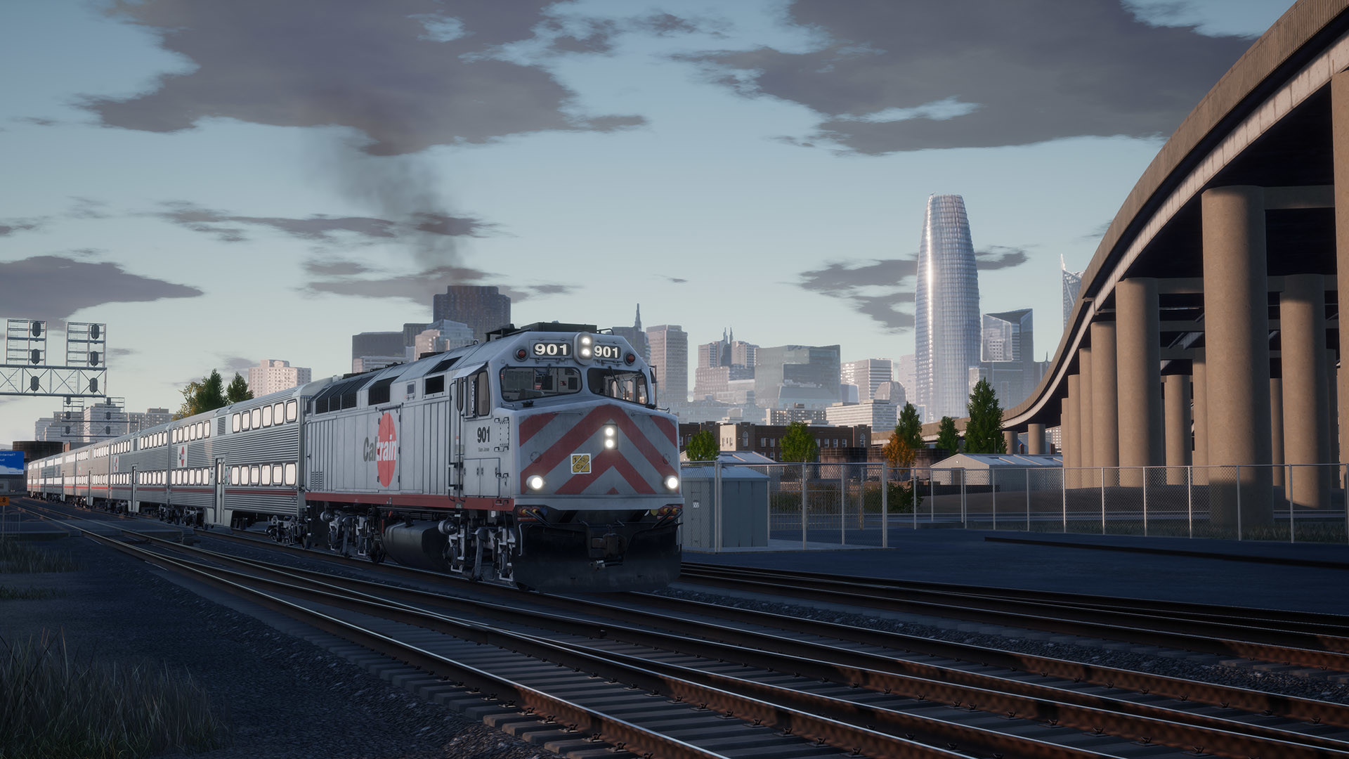 Train Sim World: Peninsula Corridor: San Francisco - San Jose Route Add-On - TSW2 & TSW3 compatible screenshot screenshot 2