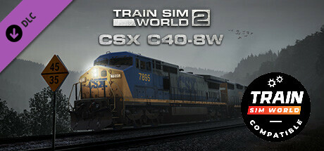 Train Sim World®: CSX C40-8W Loco Add-On - TSW2 & TSW3 compatible