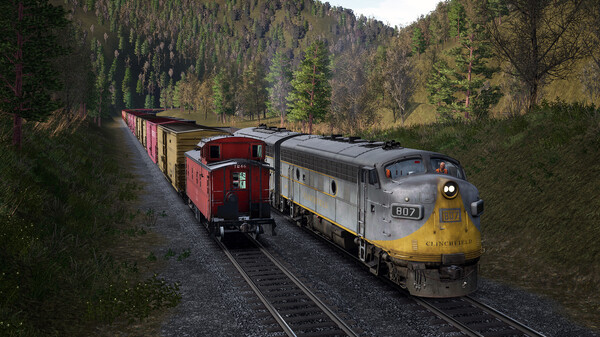 Скриншот из Train Sim World®: Clinchfield Railroad: Elkhorn - Dante Route Add-On - TSW2 & TSW3 compatible