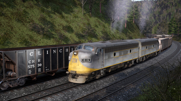 Скриншот из Train Sim World®: Clinchfield Railroad: Elkhorn - Dante Route Add-On - TSW2 & TSW3 compatible