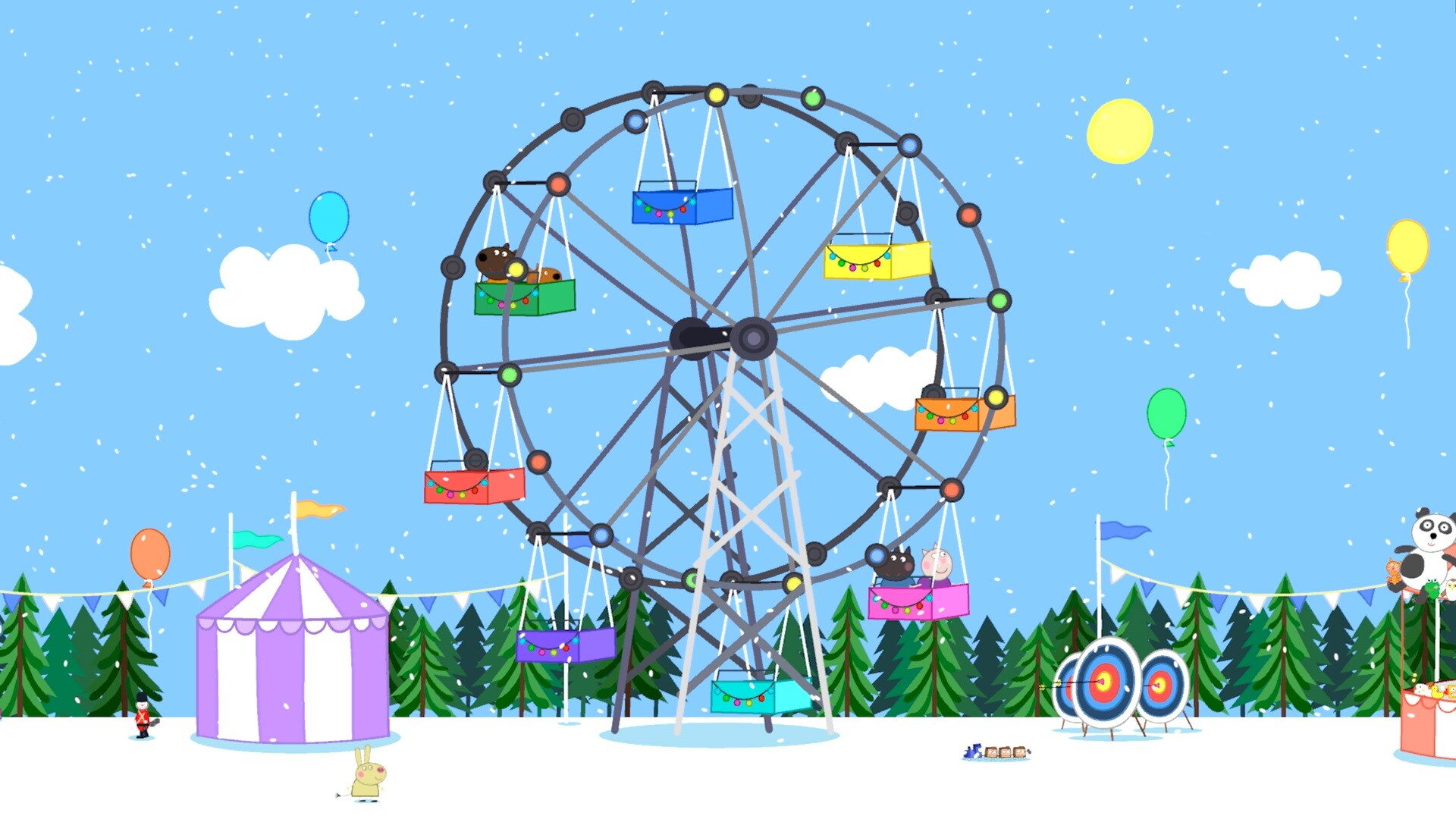 Peppa Pig House (PC and Mobile), Christmas Pig, HD wallpaper