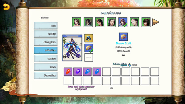 Скриншот из Goddess Of Card War 2