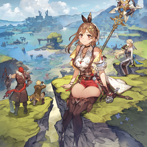 莱莎的炼金工房3:终结之炼金术士与秘密钥匙/Atelier Ryza 3:Alchemist of the End the Secret Key（已更新至V1.5.0.0+集成阿斯拉·阿姆·伯特边境地区+新季票-开放原野-追加地区“罗斯卡岛”等全DLCs+预购特典+支持手柄+游戏修改器）