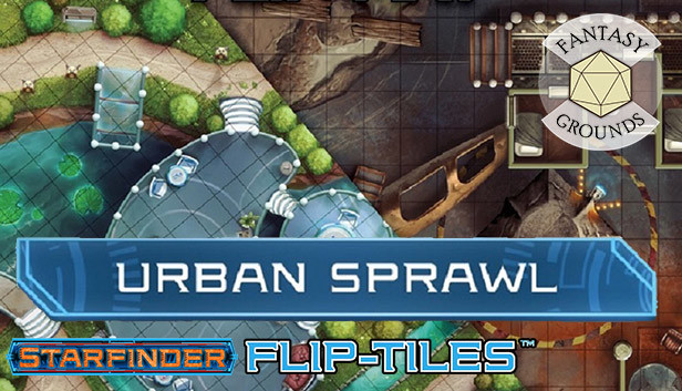 Steam 上的Fantasy Grounds - Starfinder RPG - Flip-Mat - Urban Sprawl