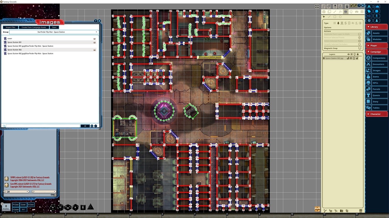 Fantasy Grounds - Starfinder RPG - Flip-Mat - Space Station on Steam