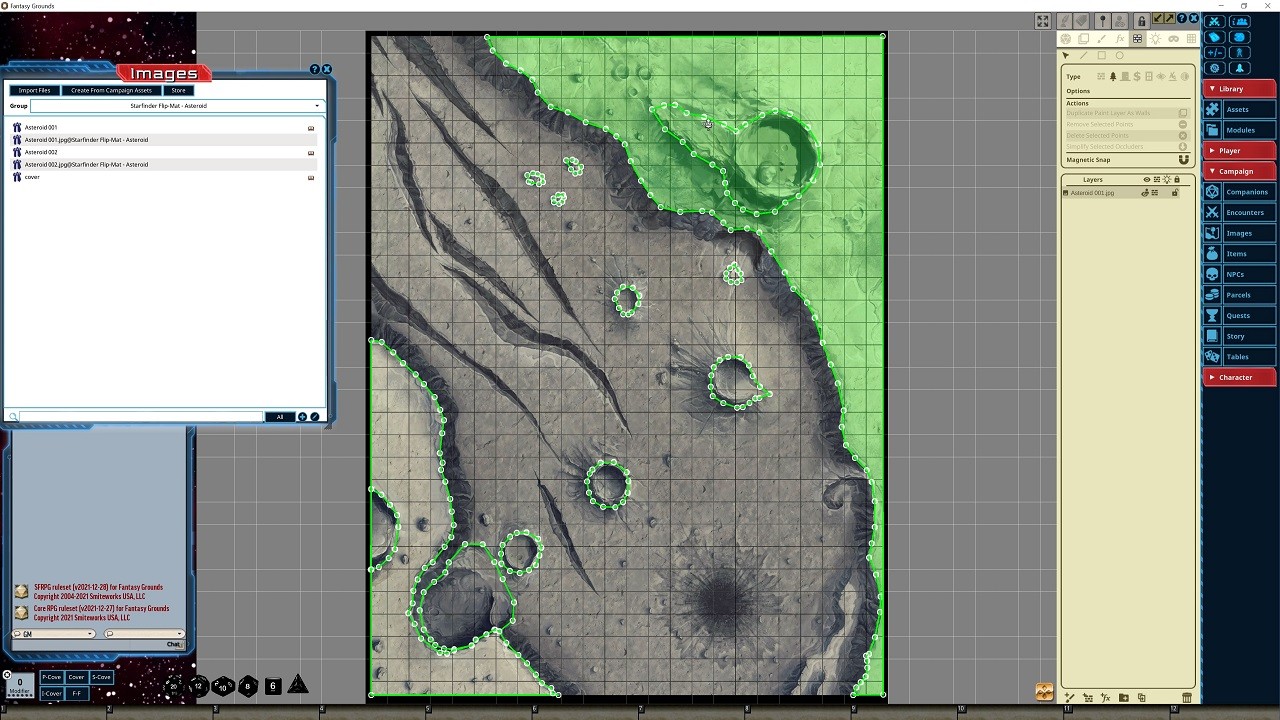 Fantasy Grounds - Starfinder RPG - Flip-Mat - Asteroid on Steam