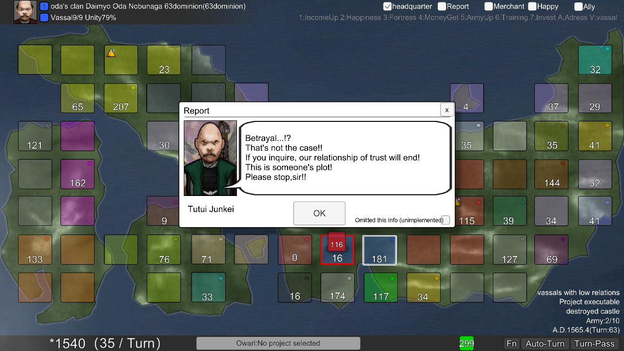 Rivalry warlord Sengoku #8