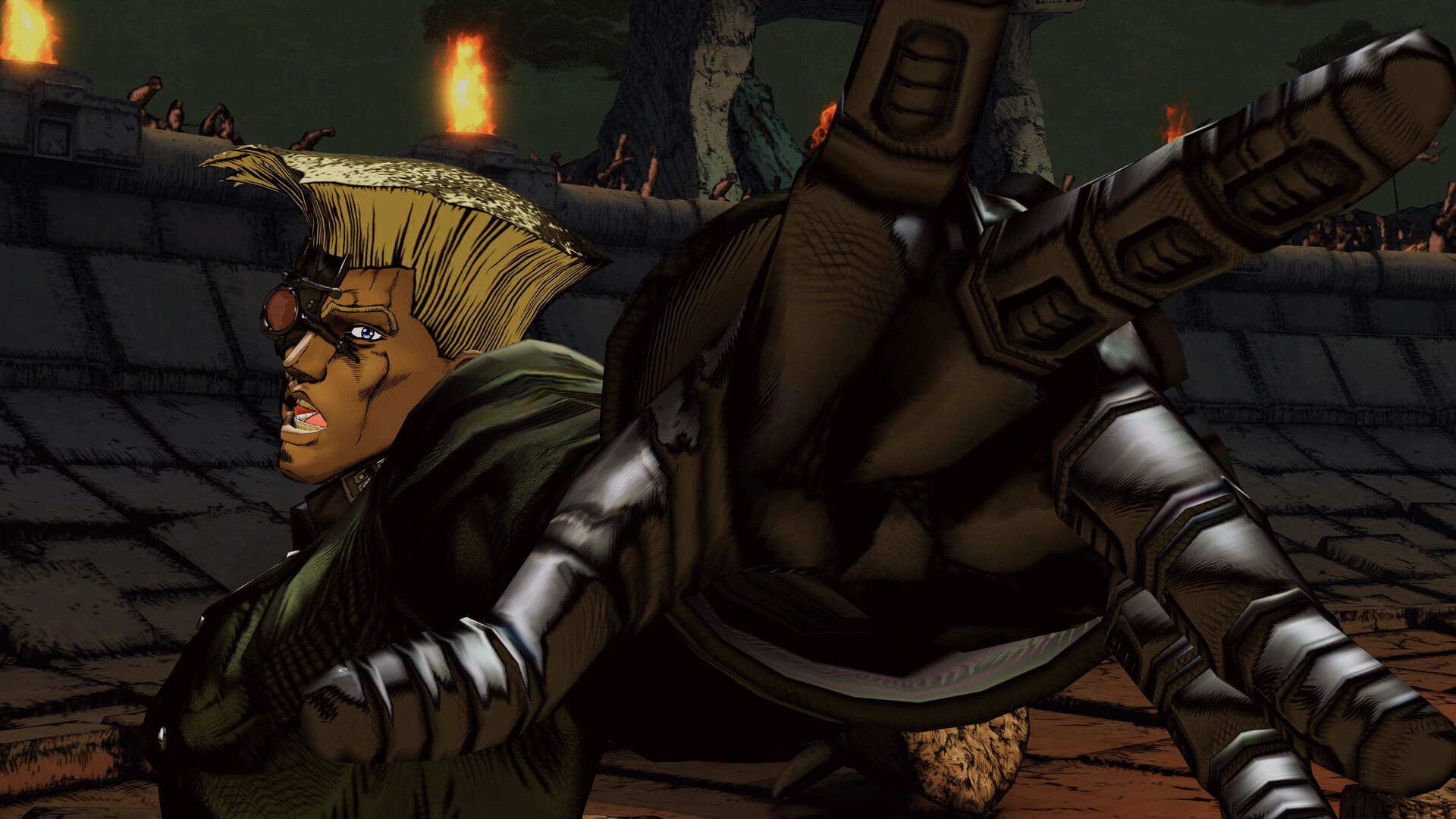 JoJo's Bizarre Adventure: All-Star Battle R - Rudol von Stroheim DLC Featured Screenshot #1