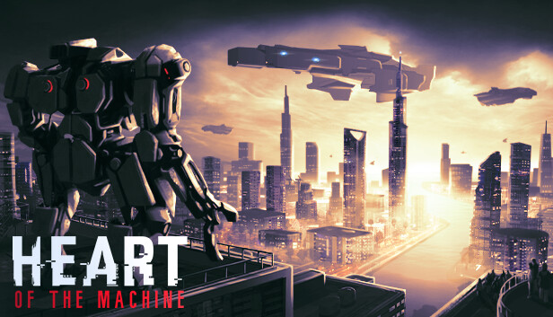 Imagen de la cápsula de "Heart of the Machine" que utilizó RoboStreamer para las transmisiones en Steam