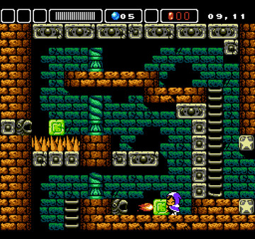 Скриншот из Alwa's Awakening The 8-Bit Edition