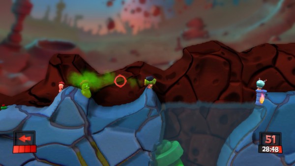 скриншот Worms Revolution - Mars Pack 3