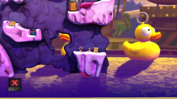 скриншот Worms Revolution: Funfair DLC 3