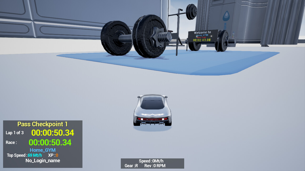 Home Solo Car Racer #25