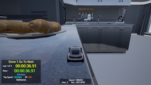 Скриншот из Home Solo Car Racer