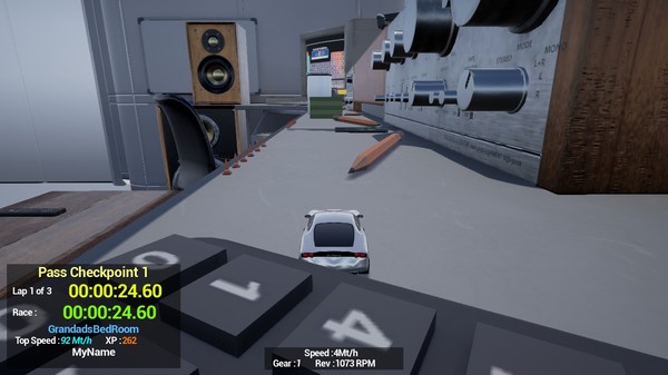 Скриншот из Home Solo Car Racer