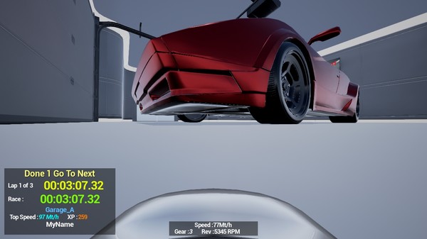 Скриншот из Home Solo Car Racer