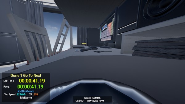 Скриншот из Home Solo Car Racer