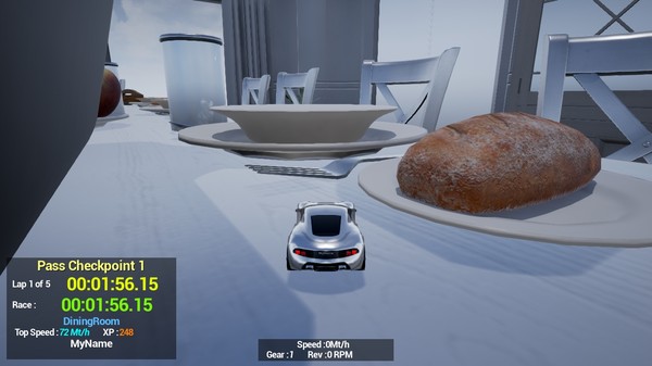 Скриншот из Home Solo Car Racer