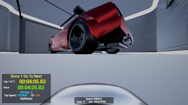 Скриншот из Home Solo Car Racer