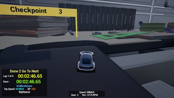 Скриншот из Home Solo Car Racer