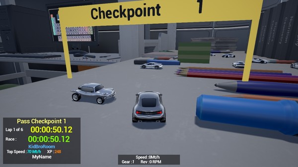 Скриншот из Home Solo Car Racer