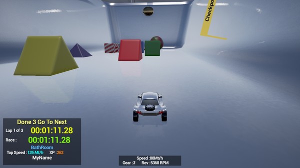 Скриншот из Home Solo Car Racer