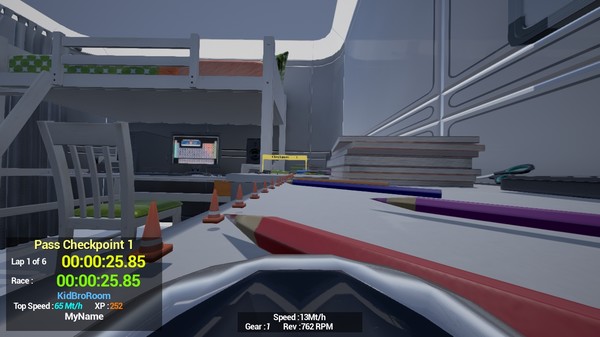 Скриншот из Home Solo Car Racer